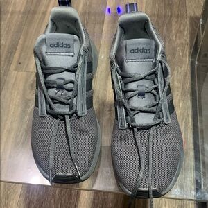 Adidas Men's Black and Blue Sneakers